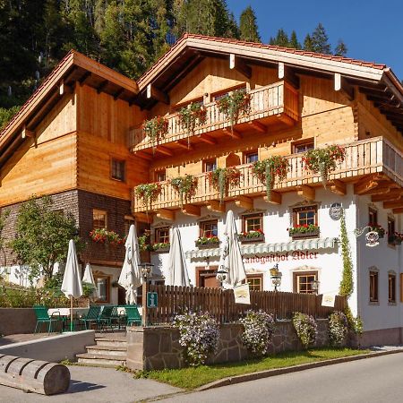 Landgasthof Adler Hinterhornbach Eksteriør billede