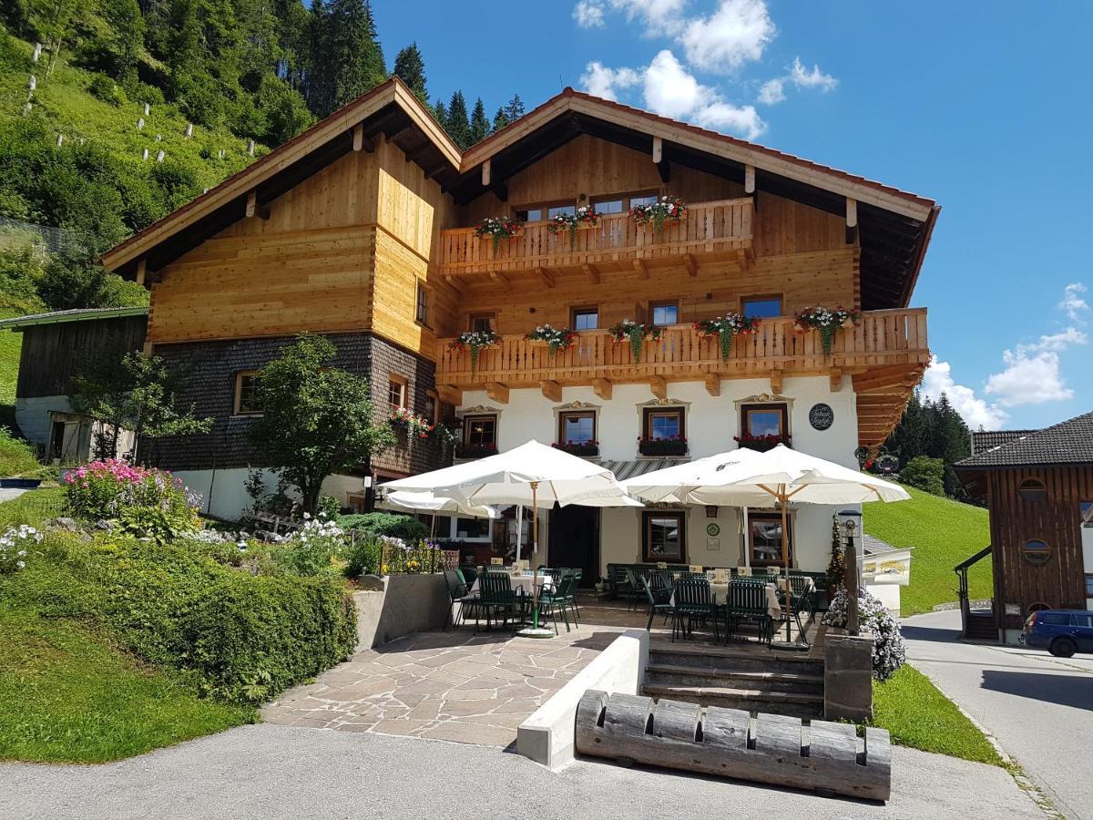 Landgasthof Adler Hinterhornbach Eksteriør billede