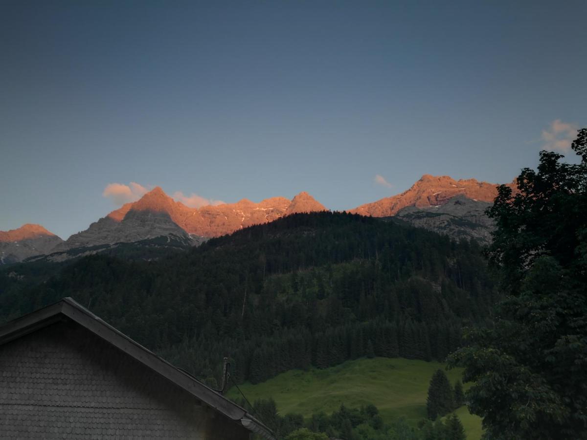 Landgasthof Adler Hinterhornbach Eksteriør billede
