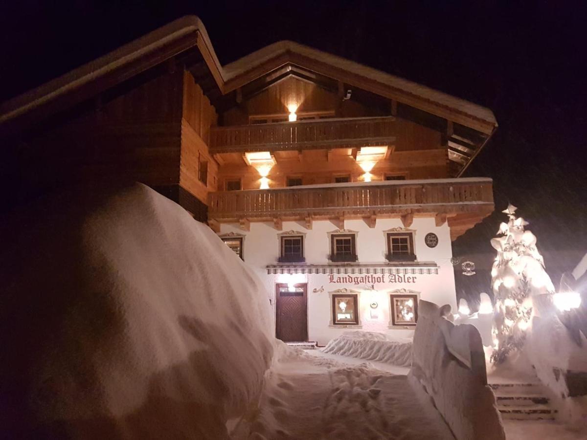Landgasthof Adler Hinterhornbach Eksteriør billede